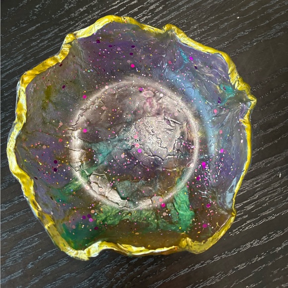 Other - Abstract Handmade Resin Bowl‎
